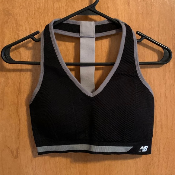 new balance ribbed sports bra